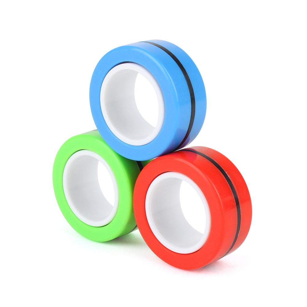 magnetic finger spinner rings