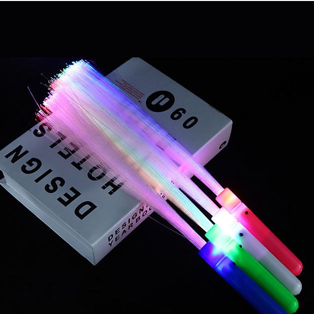 Dropshipping service wedding party wand fiber optic sparklers