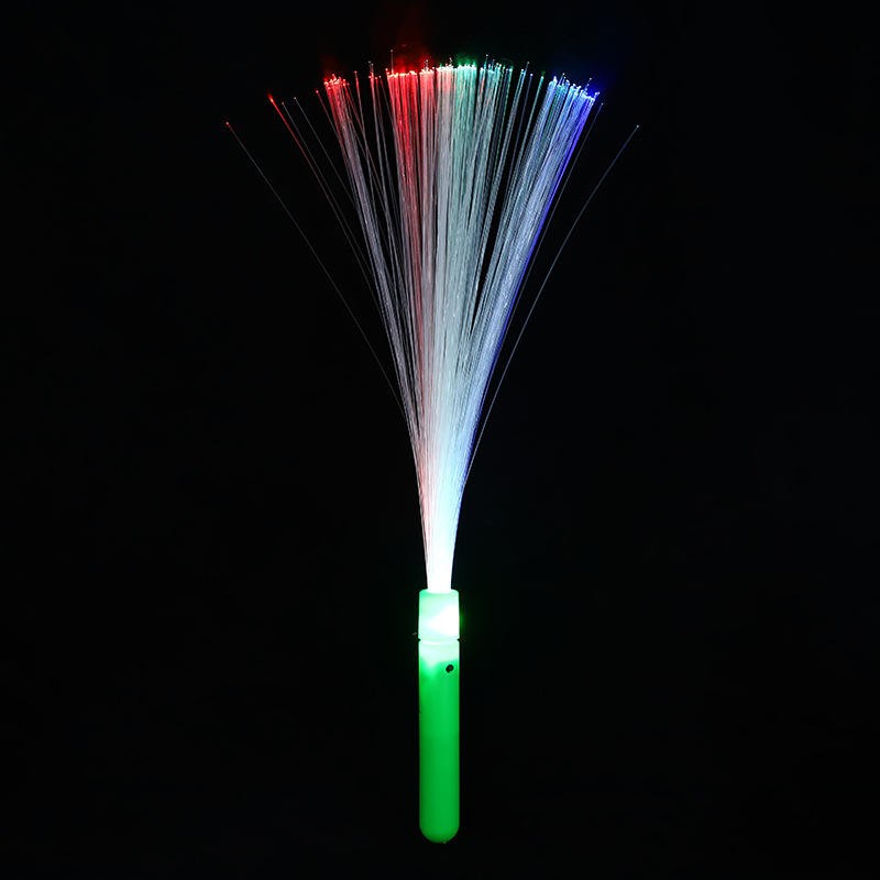 Dropshipping service wedding party fiber optic light up wand