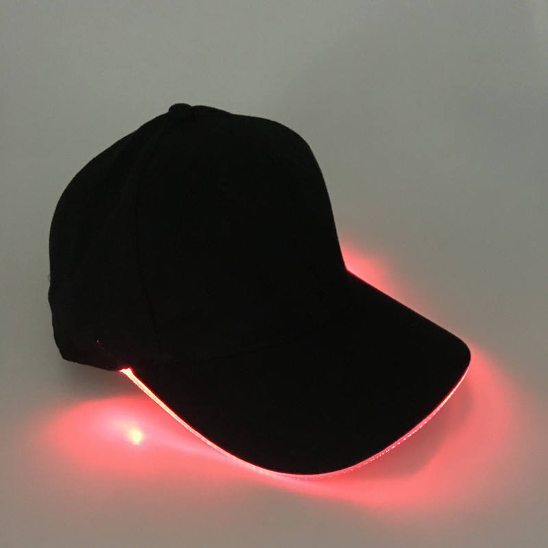 Dropshipping flashlight baseball cap with led lights built in