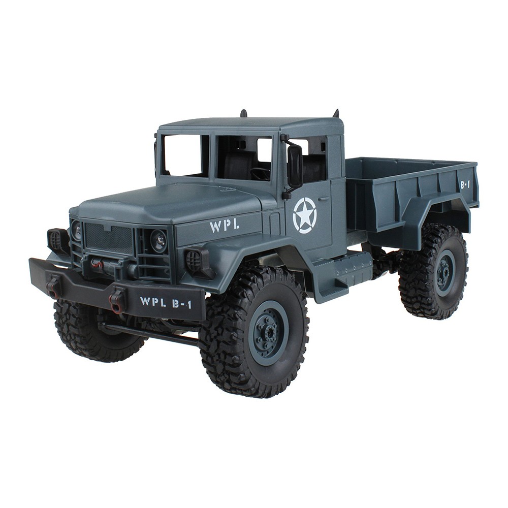 WPL B-14K B-14R 2.4G 1:16 Radio Control Army Car Toys RC Military Climbing Car Truck Vehicle