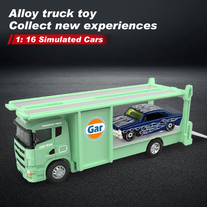 1:16 Alloy Cargo Carrier: Pull-Back Engineering Model