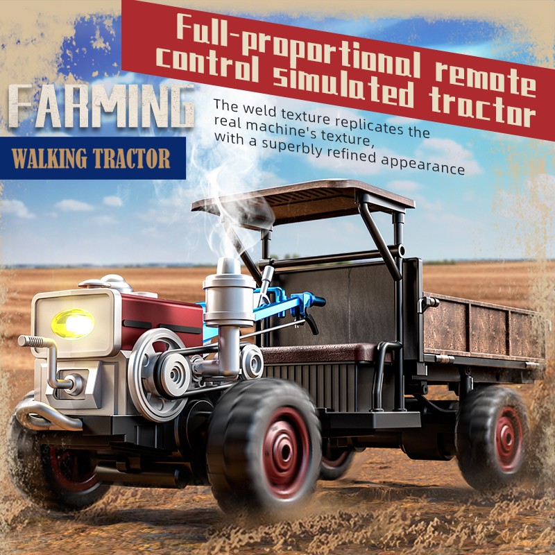 2.4G Full-Scale RC Spraying Simulated Tractor