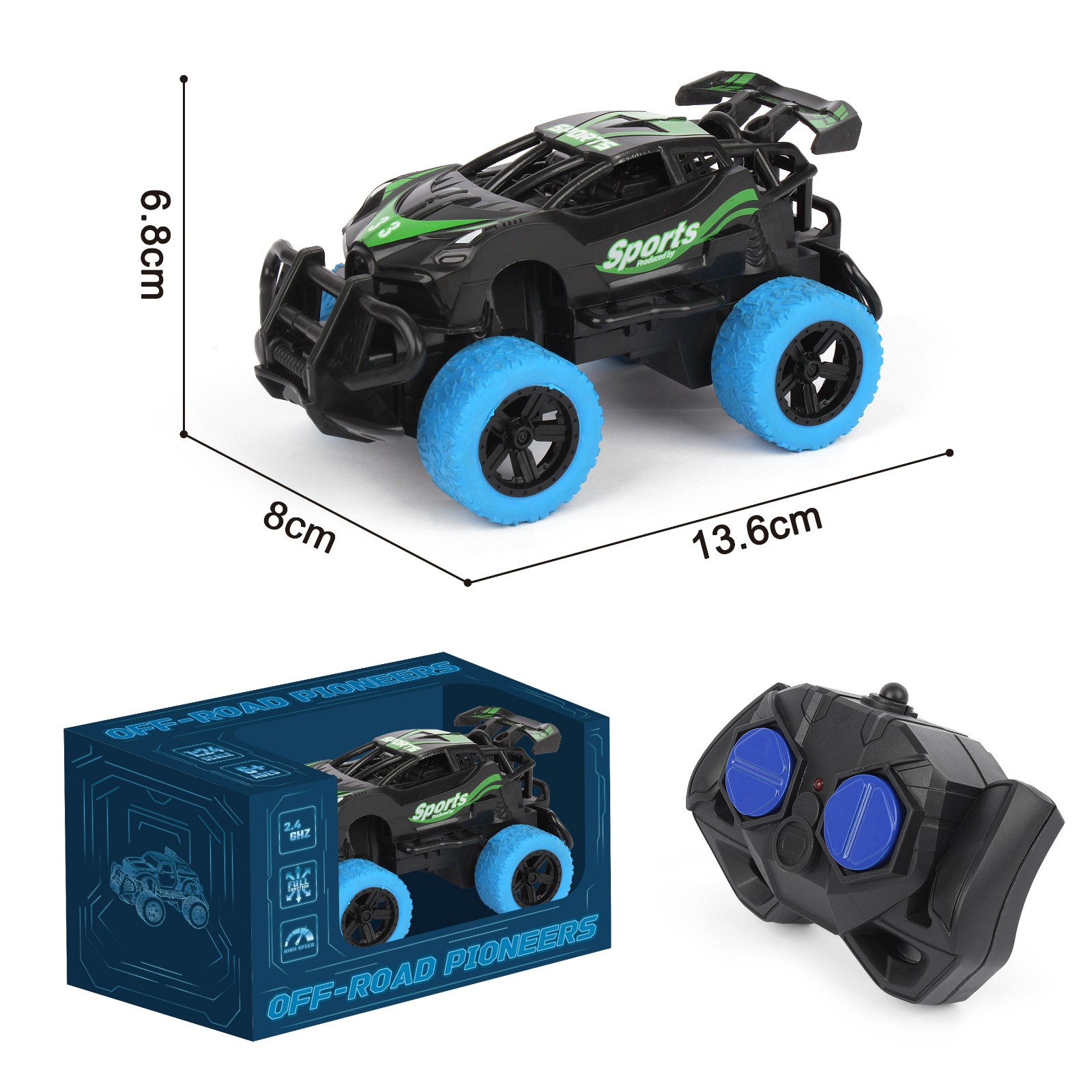 2.4G 1:43 4-CH R/C CAR