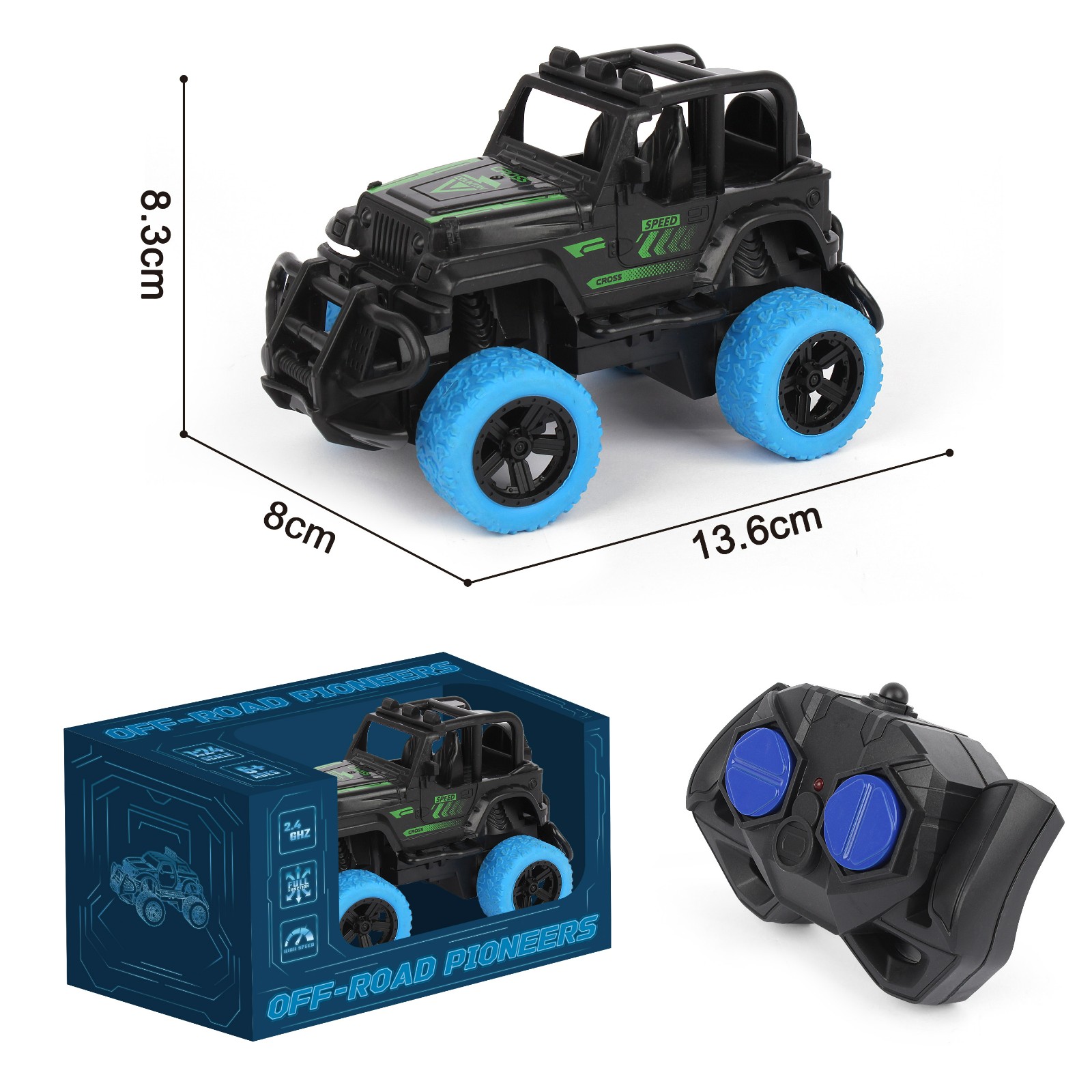 2.4G 1:43 4-CH R/C CAR