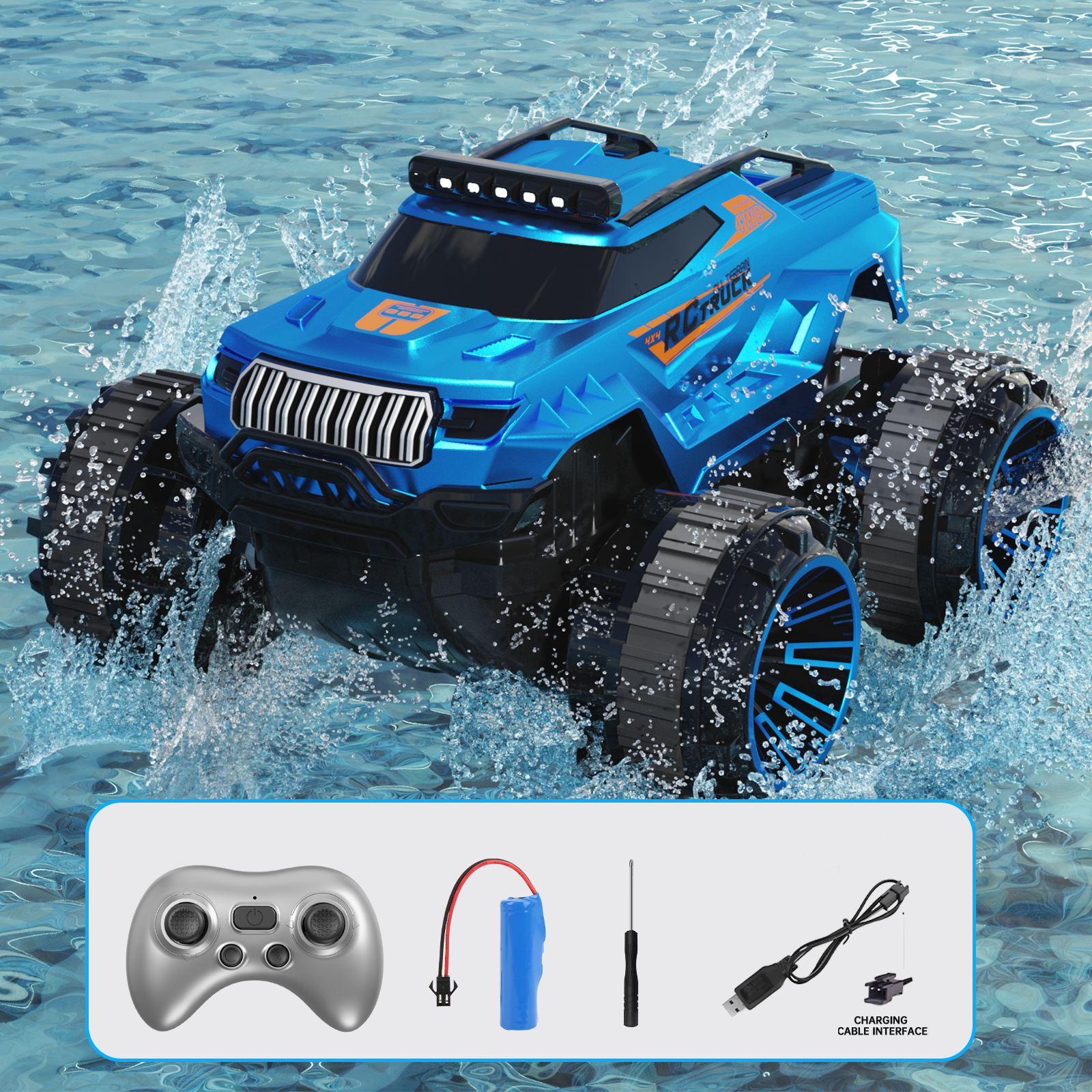 2.4G Amphibious R/C Vehicle