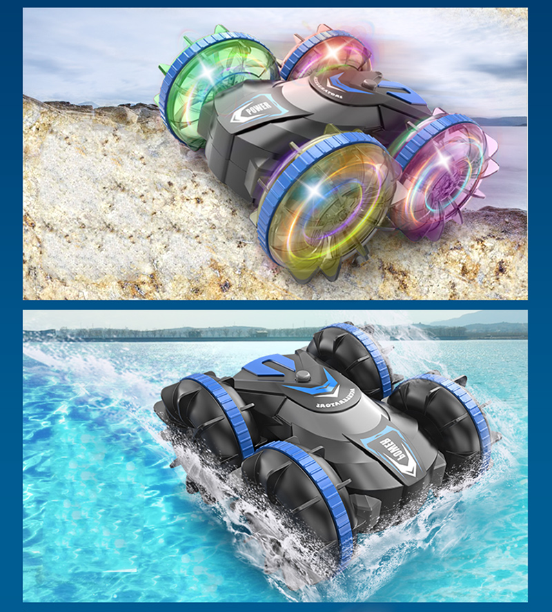 2.4G Amphibious R/C Car with LED Lights