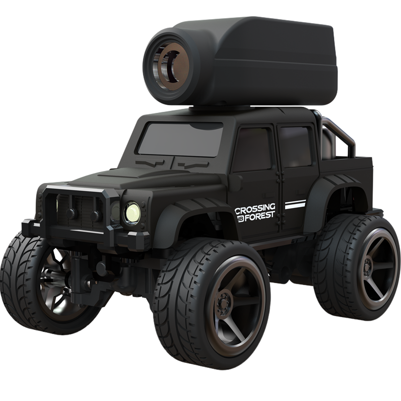 2.4GHz 1:64 FPV Magnetic Camera Alloy RC Off-Road Vehicle