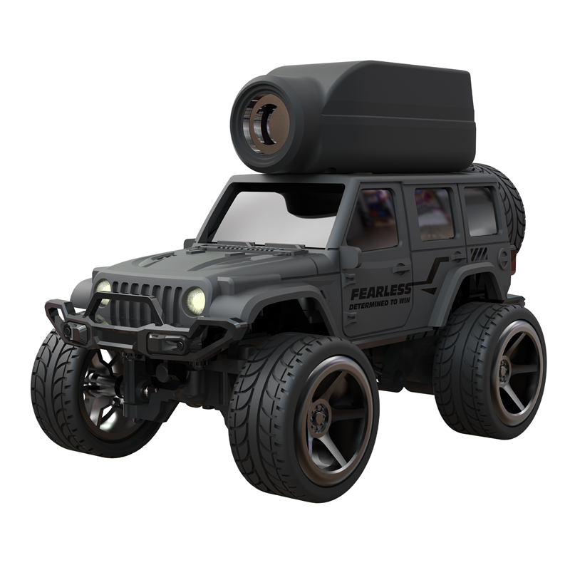 2.4GHz 1:64 FPV Magnetic Camera Defender Alloy RC Off-Road Vehicle