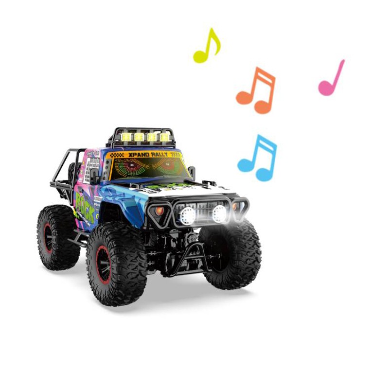 2.4G Big-Eye Flashing Music RC Climbing Car